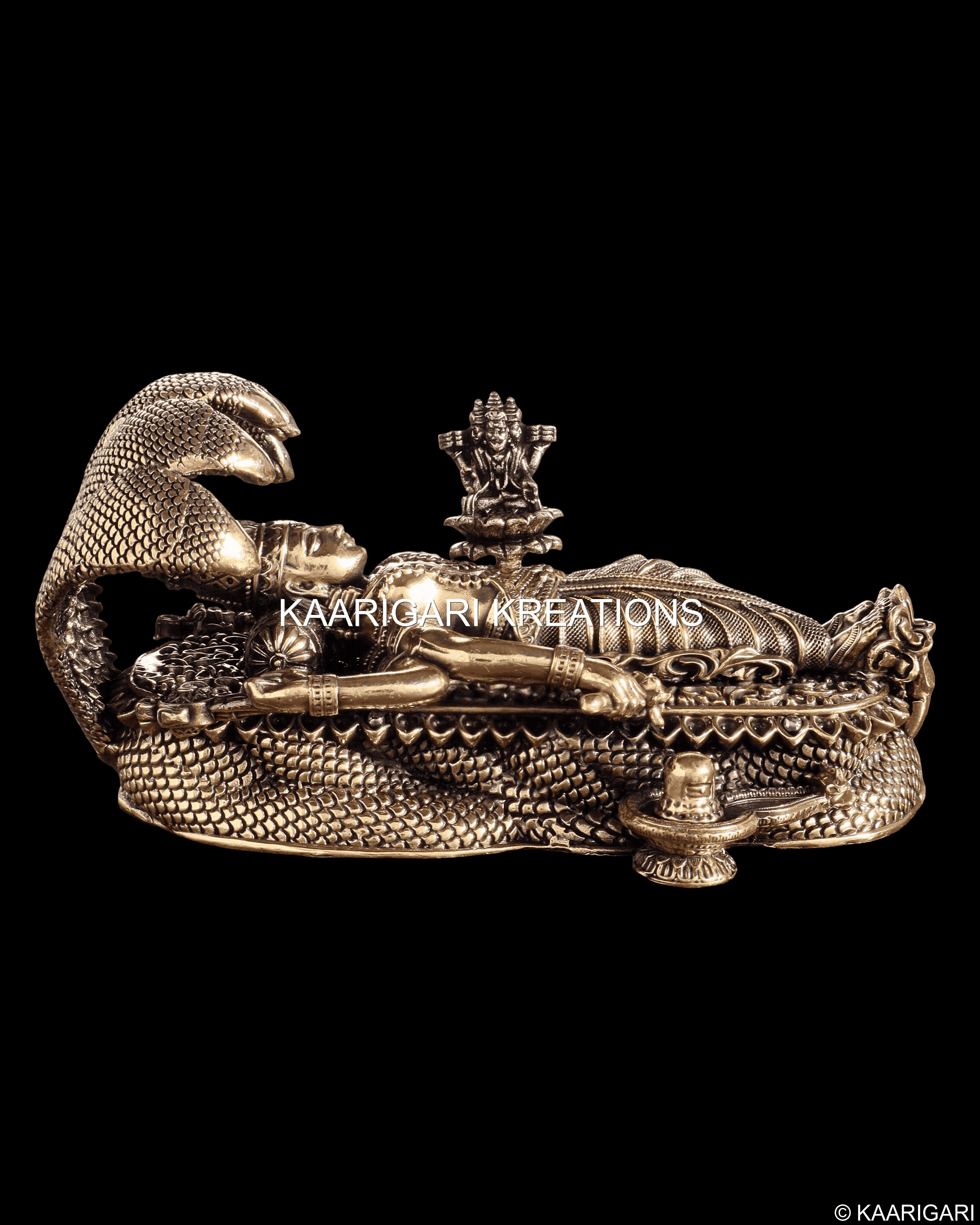 Padmanabham Vishnu with Shivling