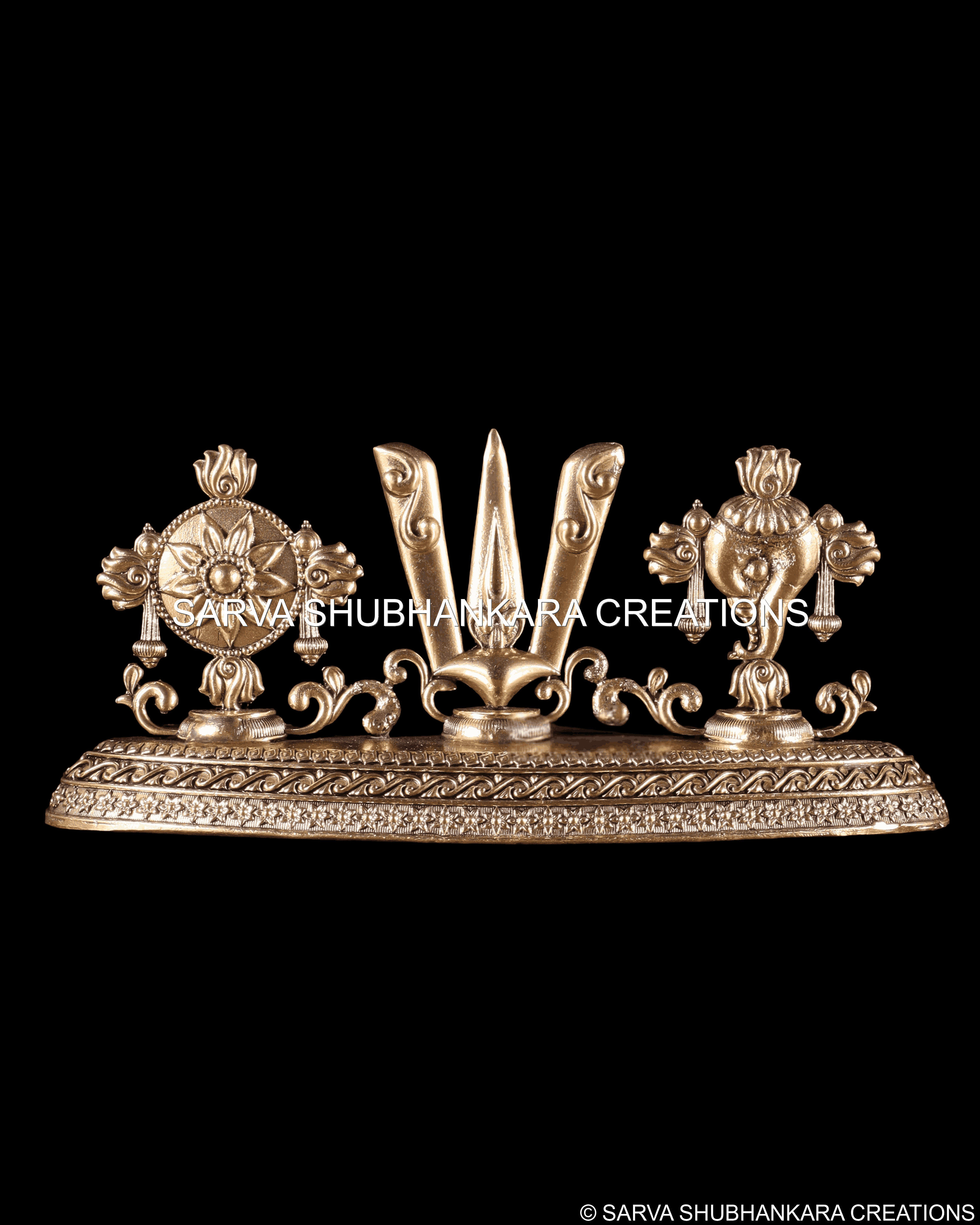 Shankh Chakra Namah Stand