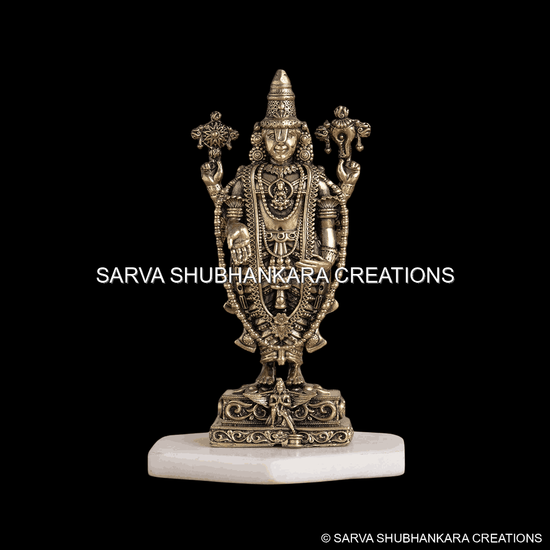 Tirupati Balaji Pedestal Standing