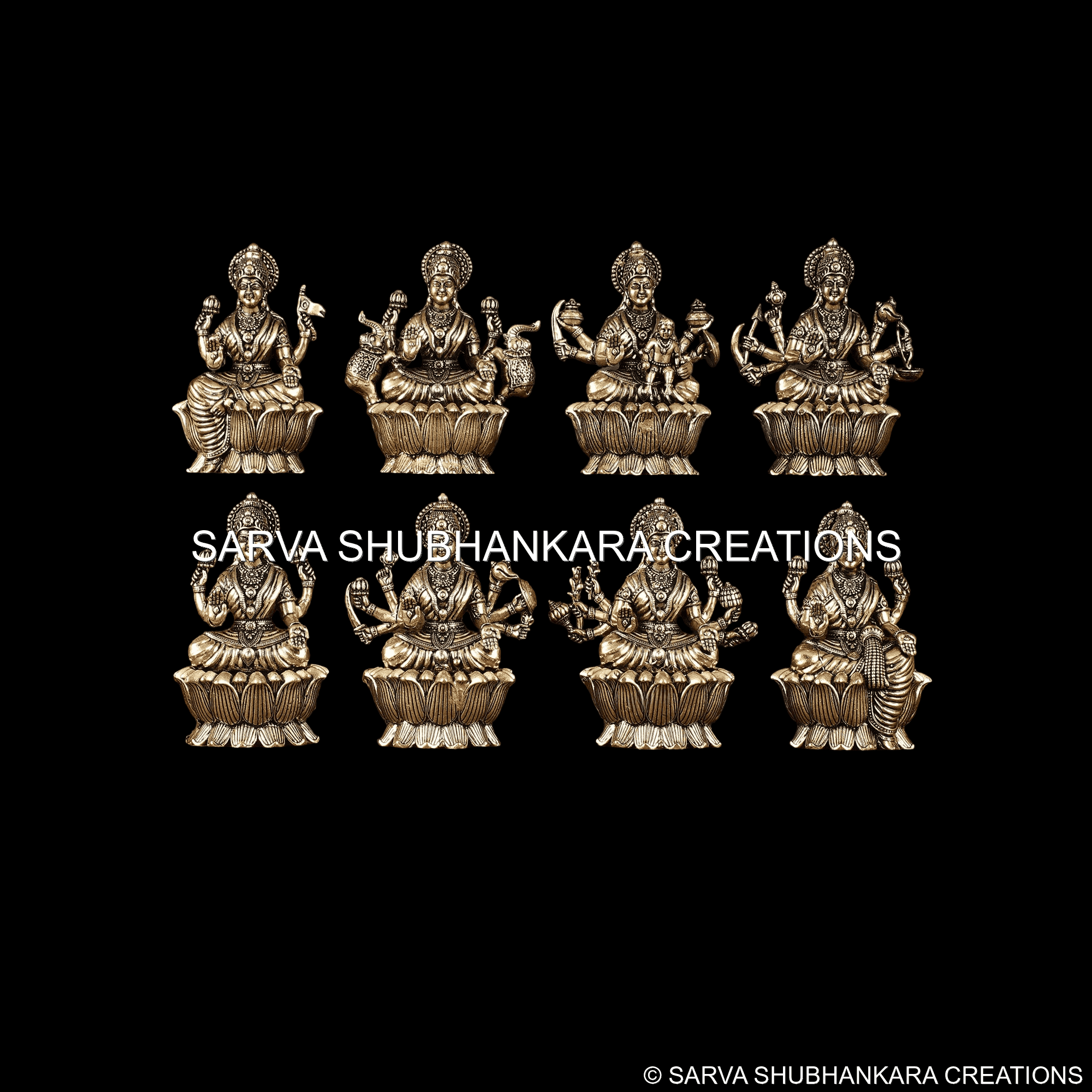Ashtalakshmi Mini Set