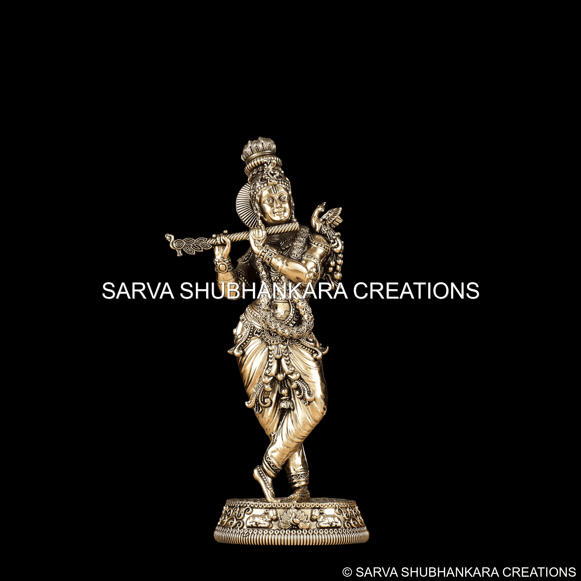 Krishna Classic Flute Pose