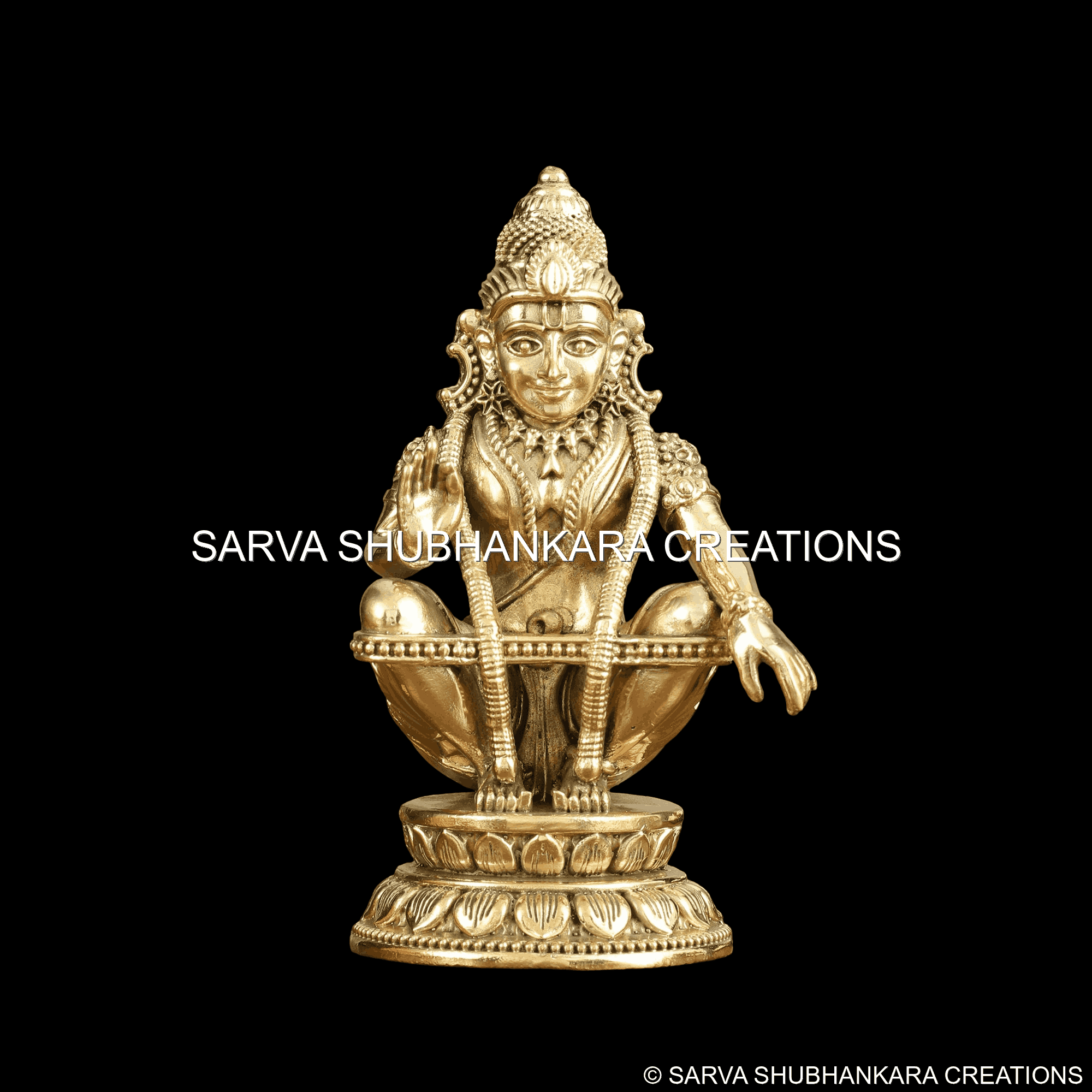 Ayyappa Swamy Yogic Seated