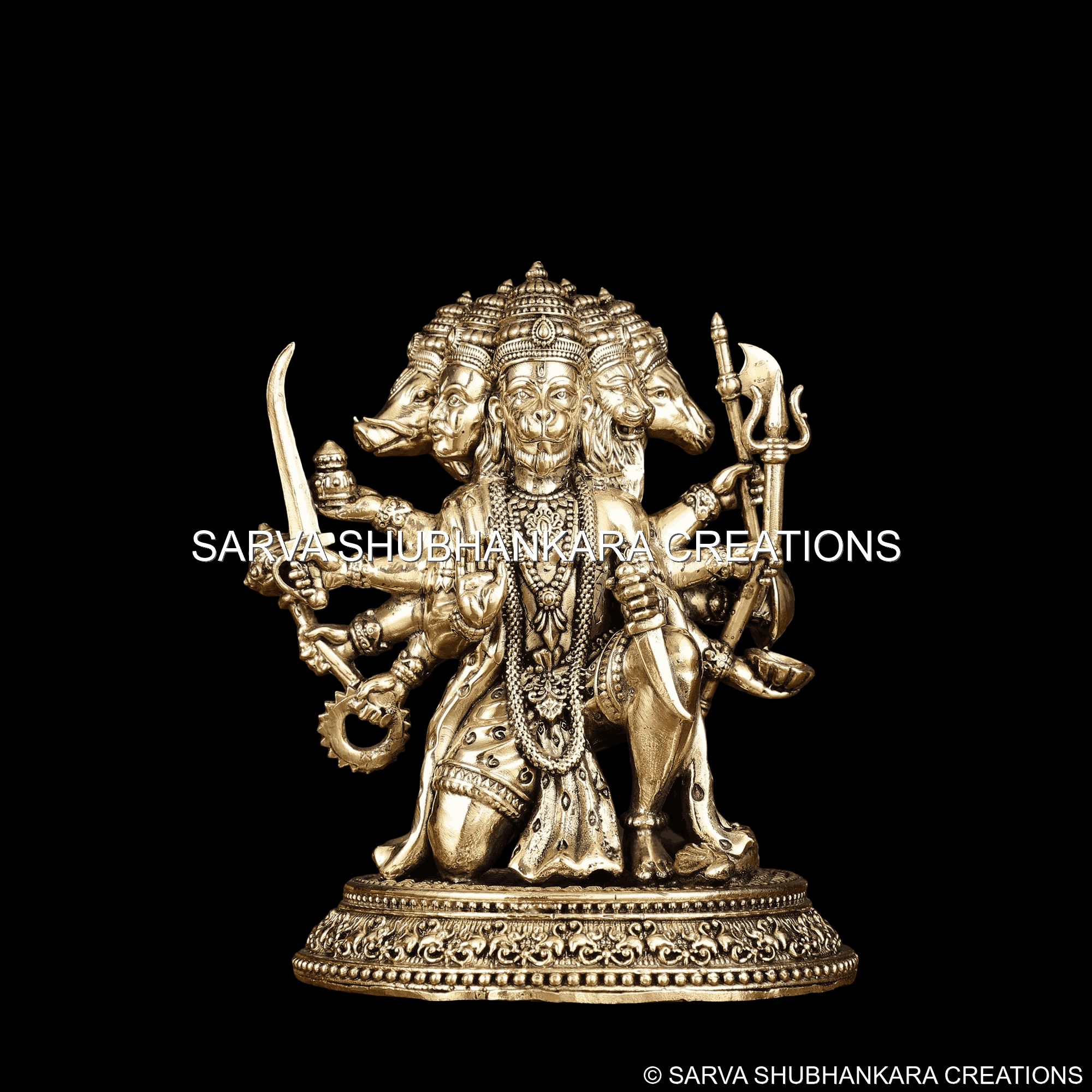 Panchmukhi Hanuman Warrior Form