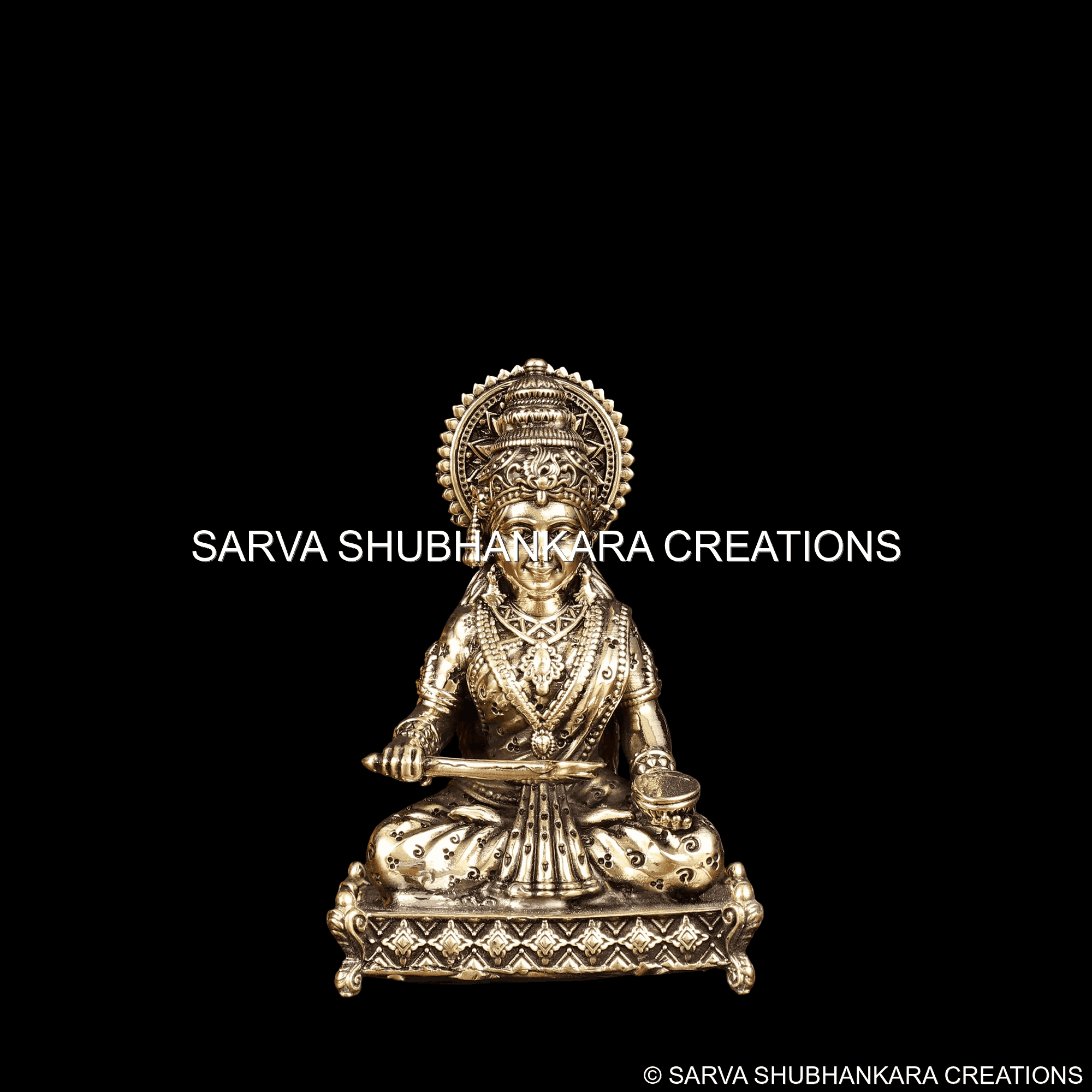 Annapurna Devi Graceful Seated