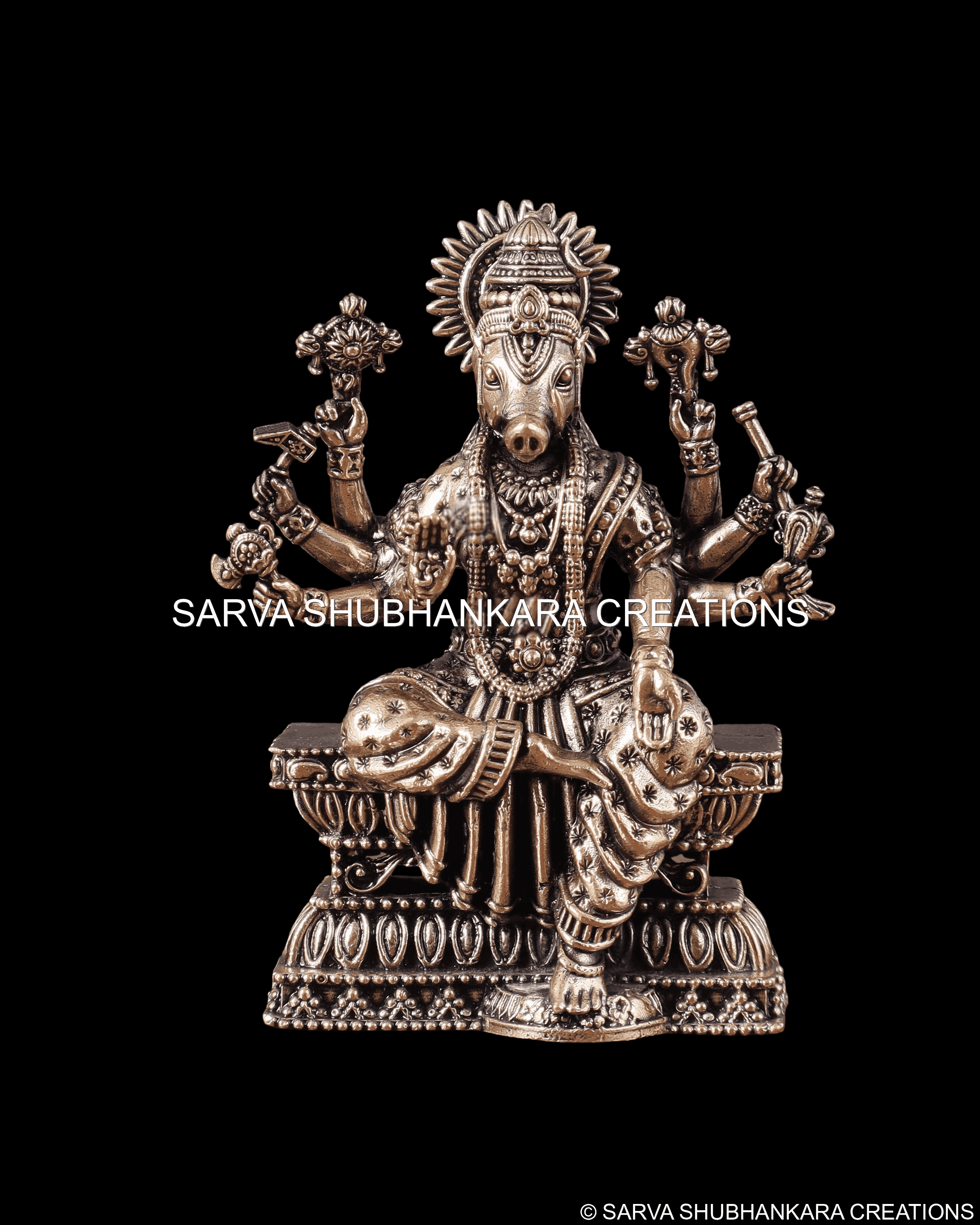 Varahi Devi Fierce Seated Shakti