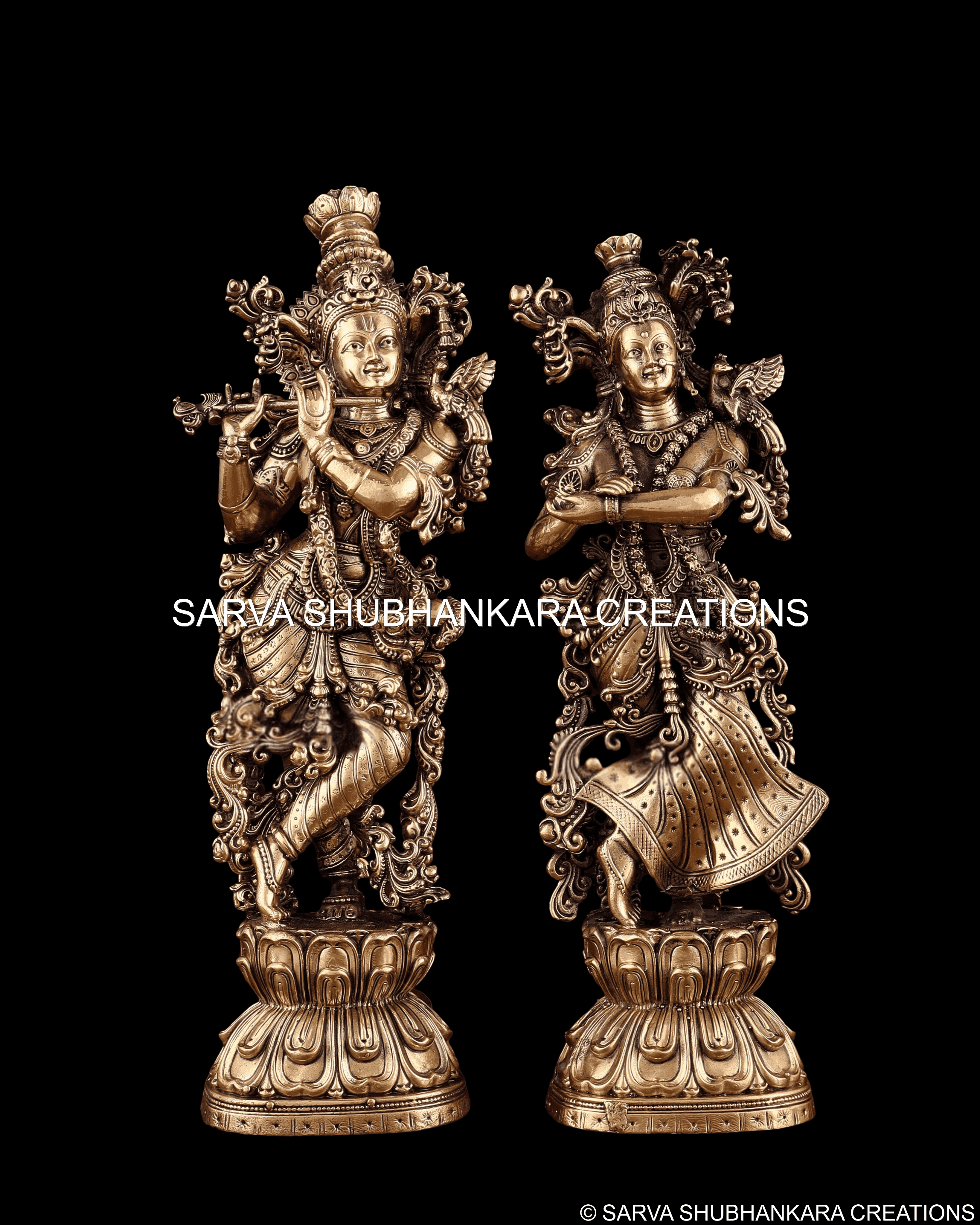 Radha Krishna Divine Raas Standing