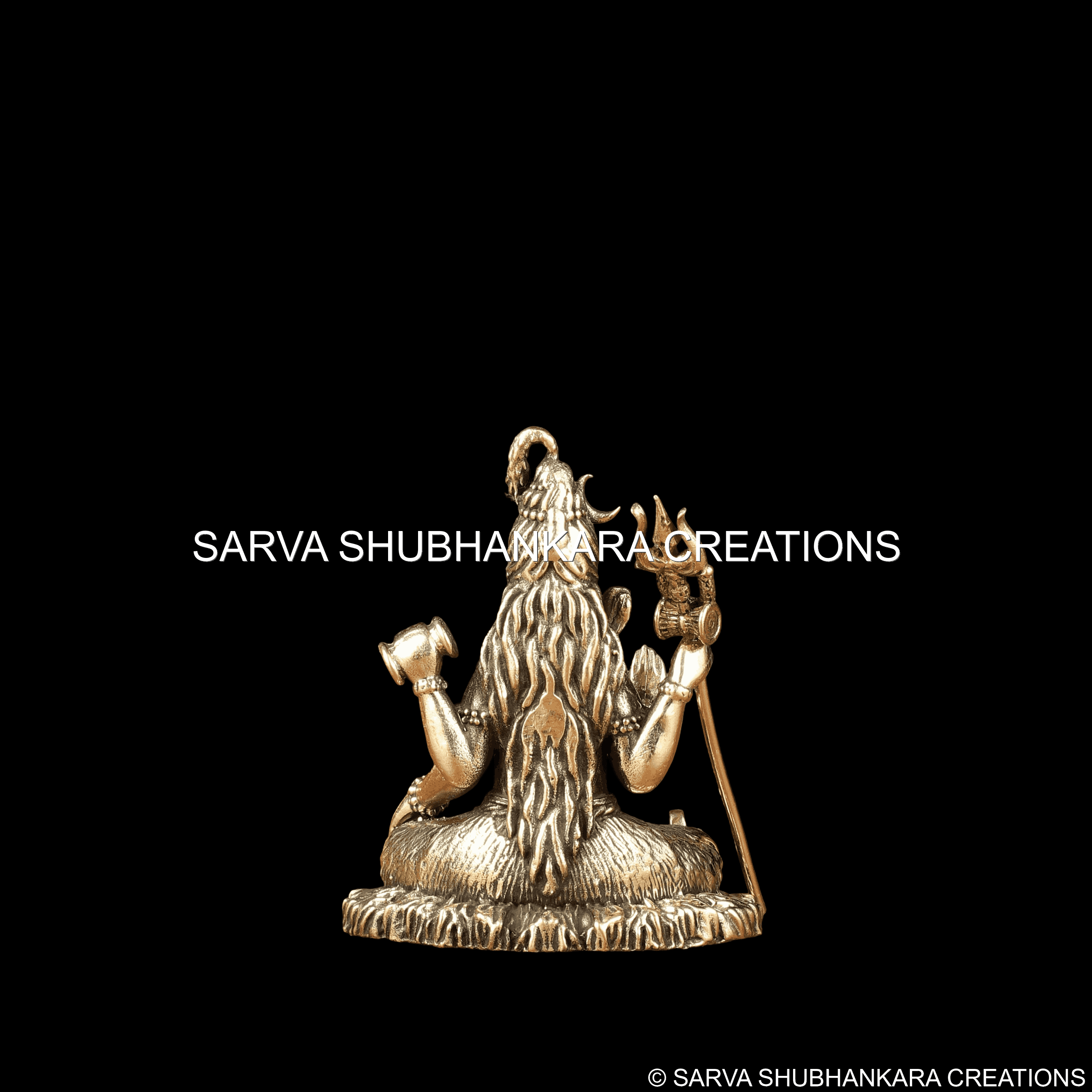 Lord Shiva Sitting with Kamandalu
