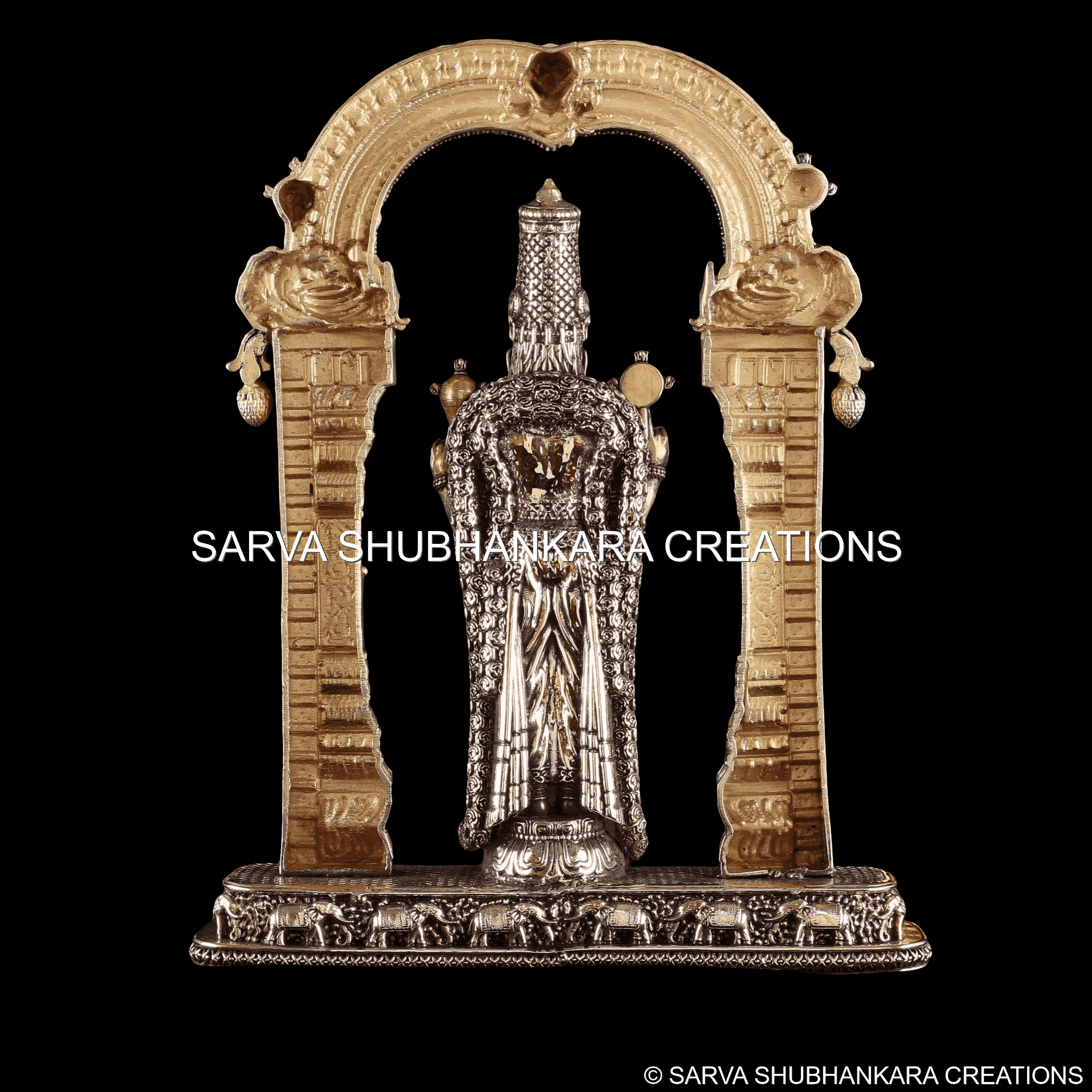 Tirupati Balaji with Arch