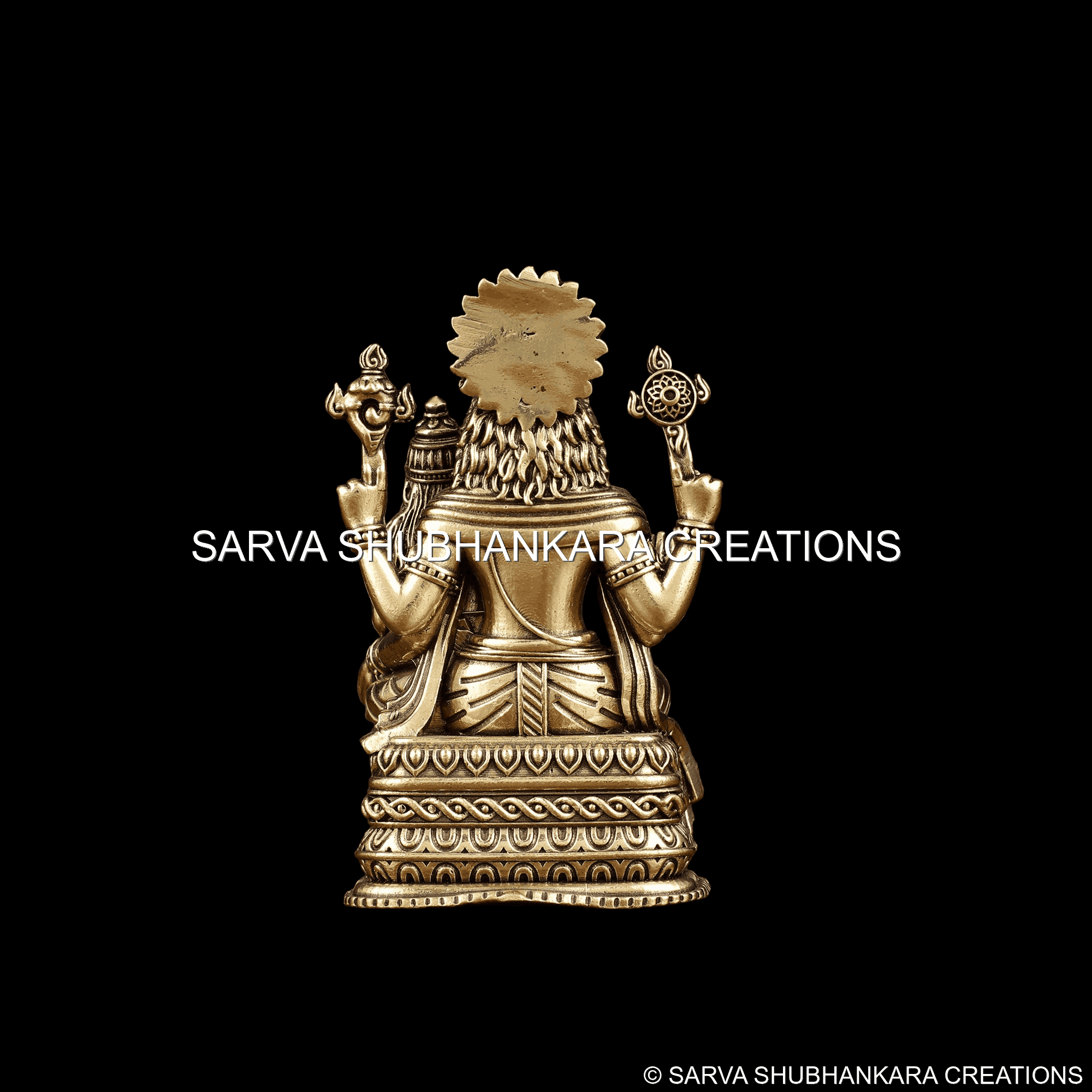 Lakshmi Narasimha Seated Grace
