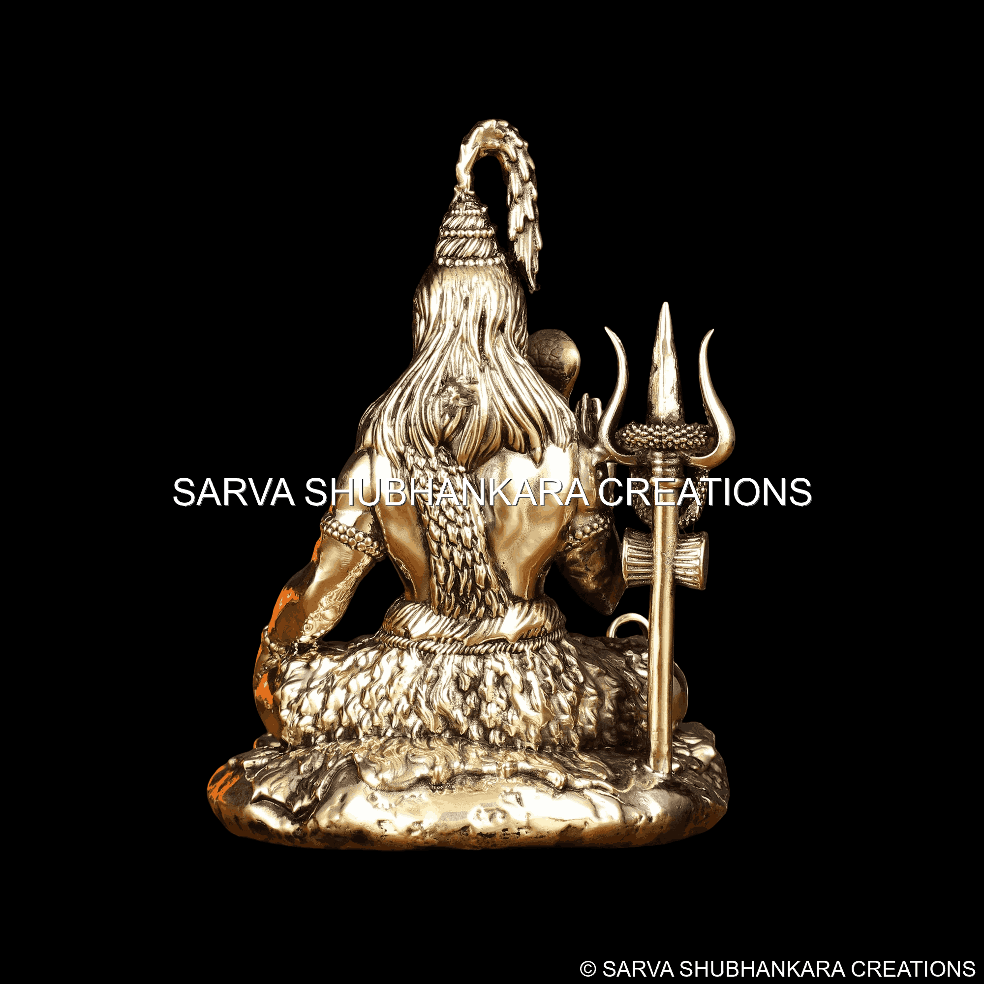 Shiv Shakti Seated Meditative