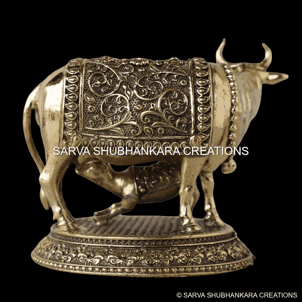 Sacred Cow Calf Nurturing Grace