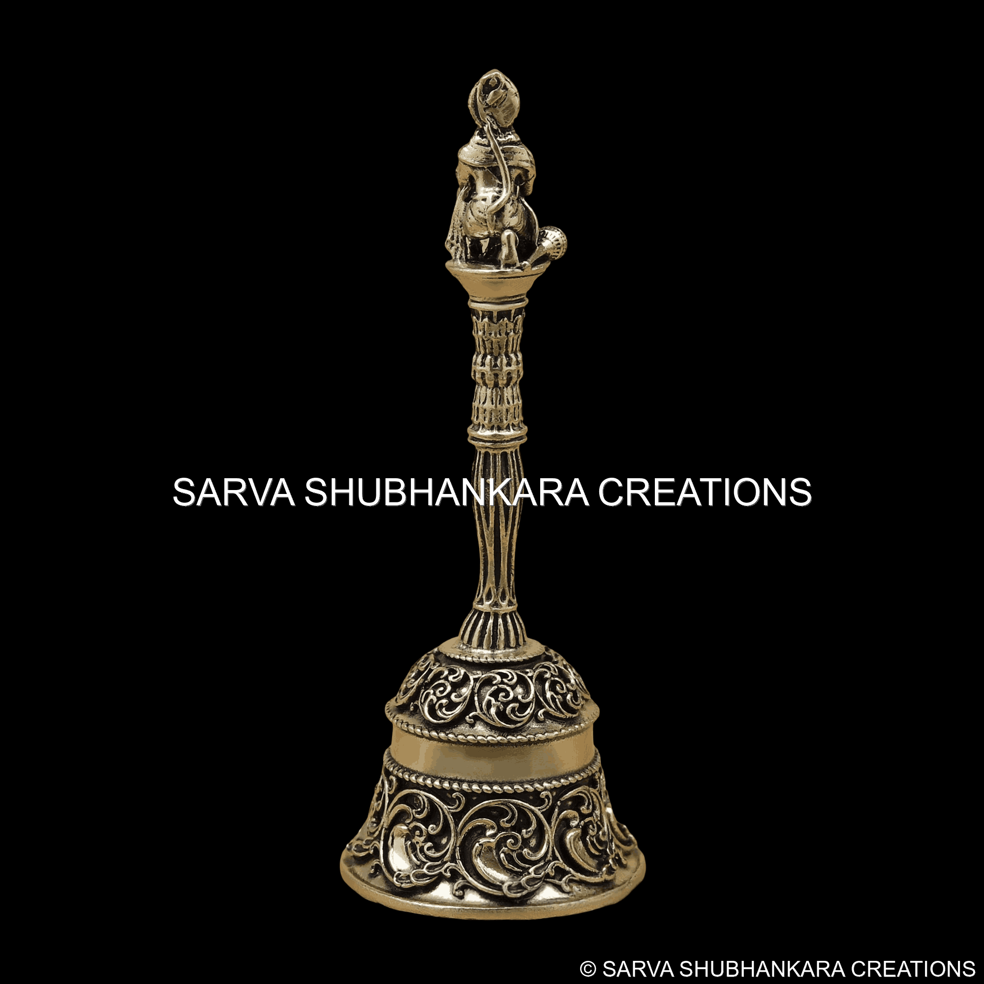 Hanuman Devotional Hand Bell